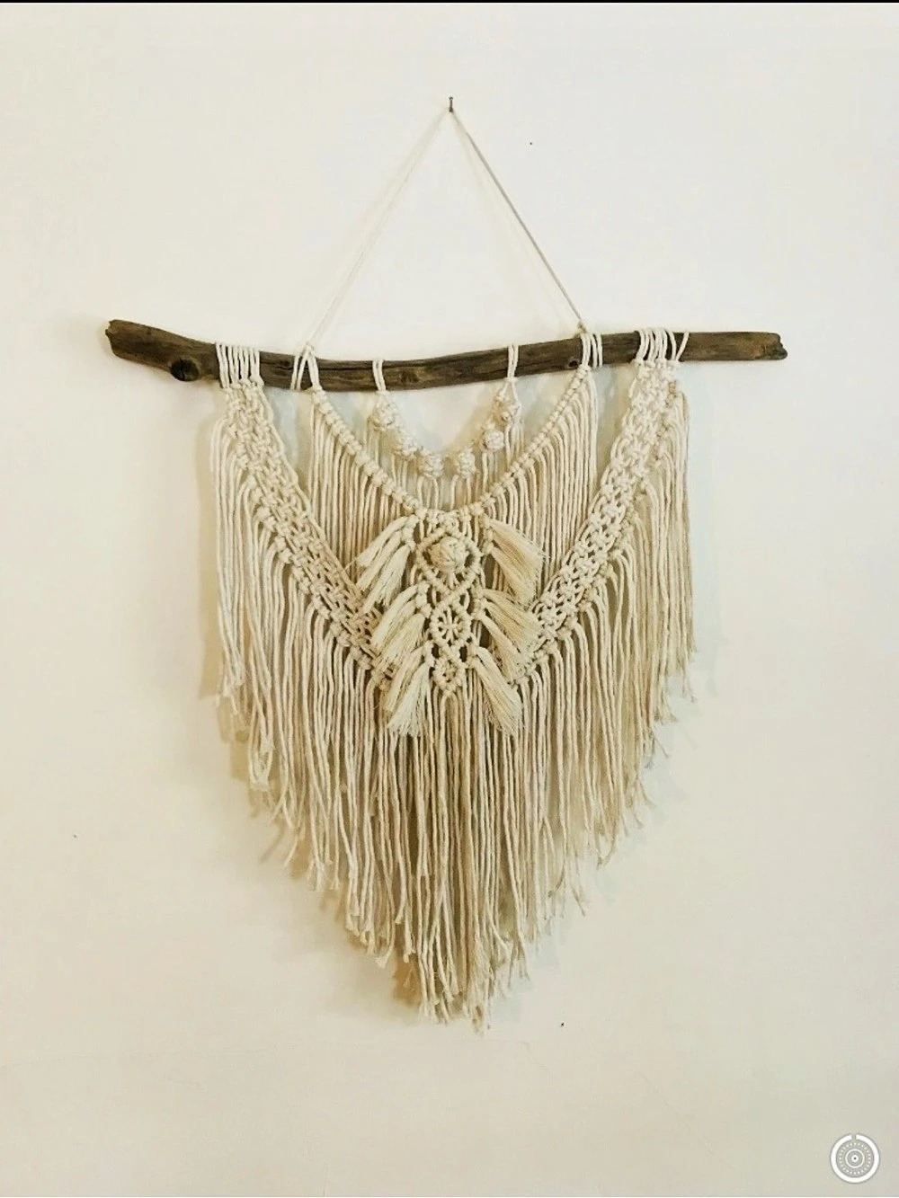 Boho Macrame Wall Hanging in Natural